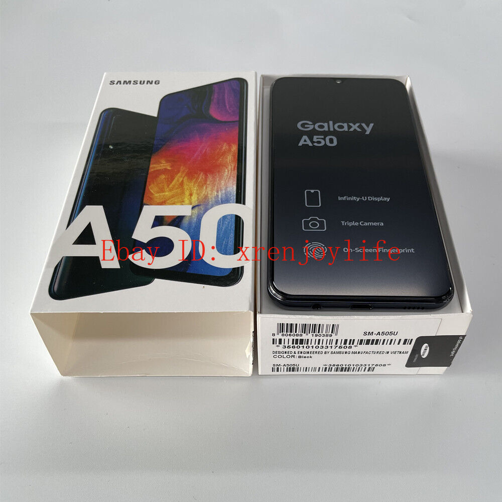 Galaxy　A50　SM-A505F/DS　6GB　128GB Brand New Samsung Galaxy A50 SM-A505F/DS 128GB+6GB 25MP LTE