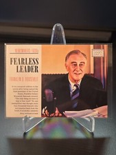 2014 GOLDEN AGE (HISTORICAL) Franklin D. Roosevelt SP NEWSMAKERS 1930's CARD #4