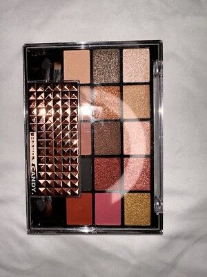 Hard Candy Look Pro Eyeshadow Palette ALL THAT ROSE GOLD 15 shades w brushes