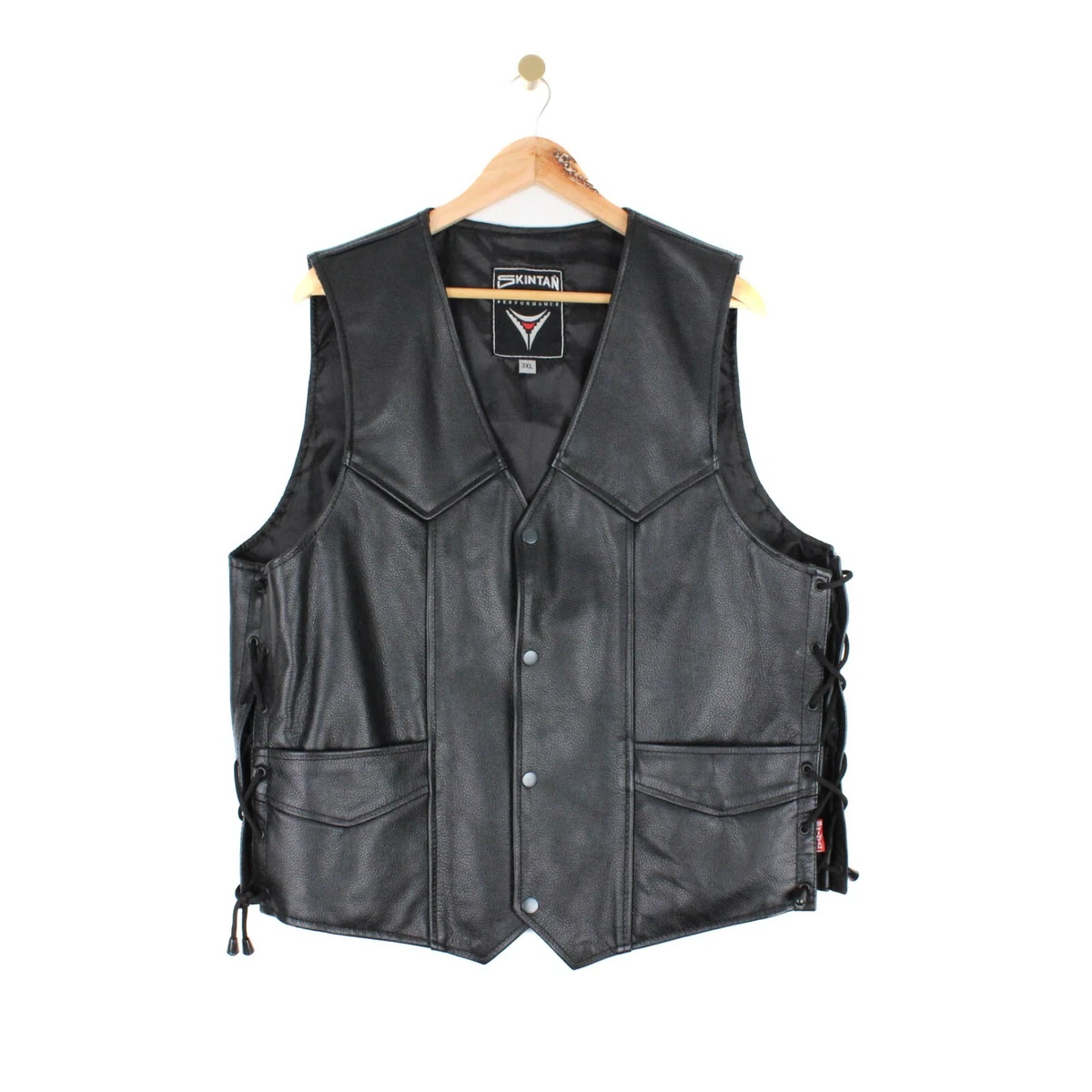 Skintan leather best sale waistcoat