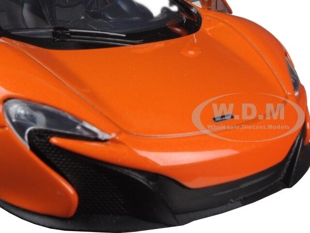 MCLAREN 650S SPIDER ORANGE 1/24 DIECAST MODEL CAR BY MCLAREN 650S SPIDER ORANGE 1/24 DIECAST MODEL CAR BY