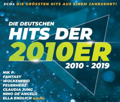 CD Die Deutschen Hits der 2010er 2010 bis 2019 3CD-Box-Set (K152) VERSIEGELT
