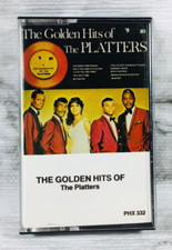 THE PLATTERS - THE GOLDEN HITS OF THE PLATTERS PHX 332 CASSETTE TAPE RARE 