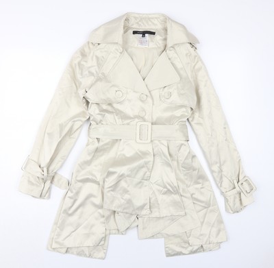 Marc Jacobs Damen Beige Trenchcoat Größe 6
