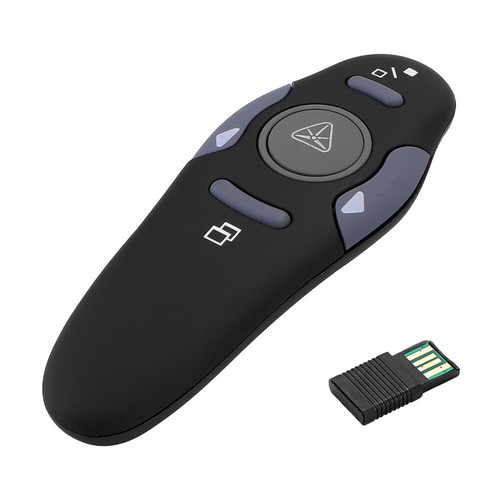USB Kabellose Presenter 2.4GHz Powerpoint Fernbedienung für Windows 7/8/10/Mac - Bild 2 von 15