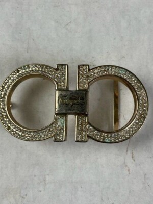 Rare! Fabulous!! Vintage Ferragamo Rhinestone Belt Buckle Rare! Fabulous!! Vintage Ferragamo Rhinestone Belt Buckle