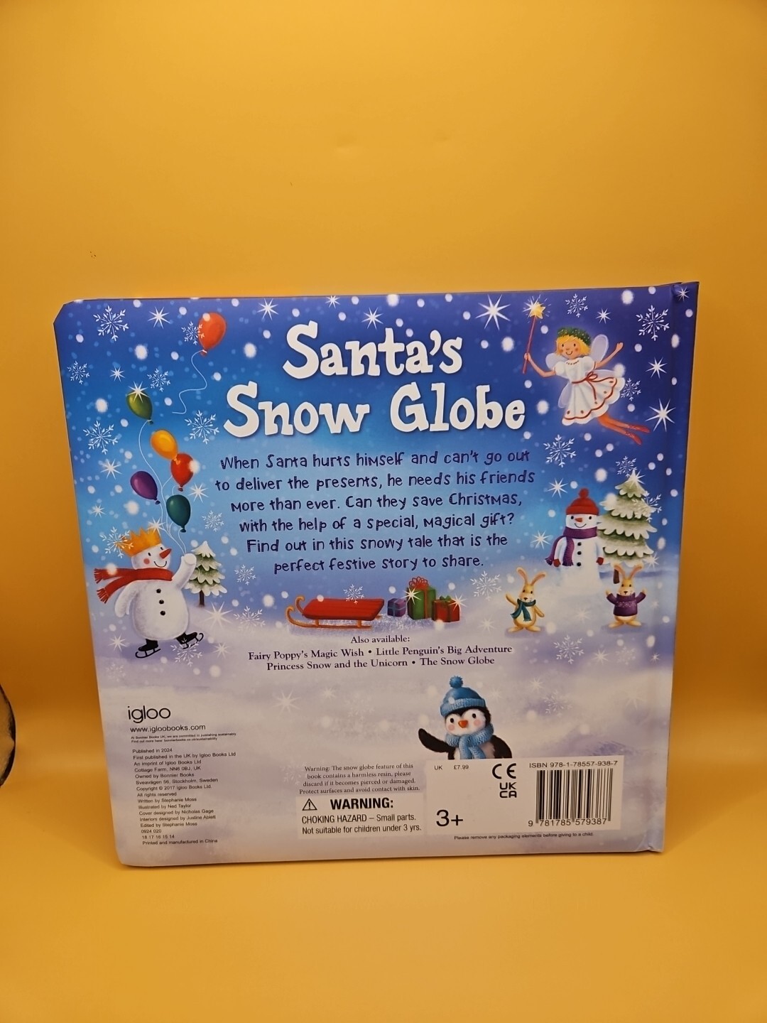 Santa's Snow Globe Childrens Christmas Story Book image 2