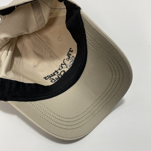 THE VIRTUES Golf Club Mens Hat Cap Strap Back Adjustable Beige - Bild 7 von 9