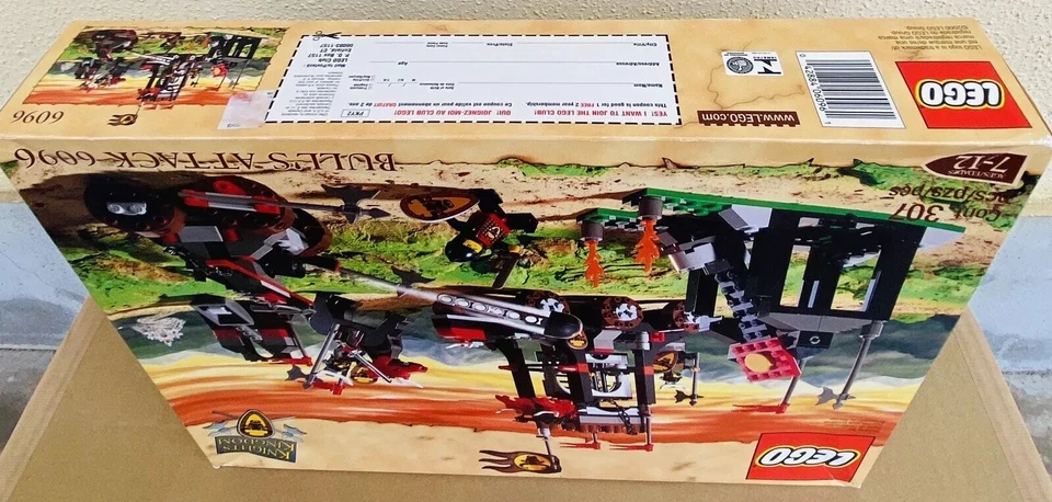 New LEGO Knights Kingdom: 6096 Bull's Attack Express Free Shipping - Image 4 of 4