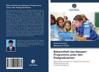 Bekanntheit Des Swayam-Programms Unter Den Postgraduierten | Buch | 978620305906