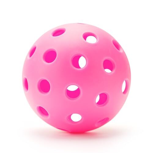 Outdoor Pickleball Balls 12-Pack with Pink 4-Pack