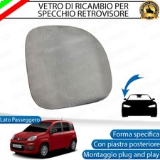 SPECCHIETTO FIAT PANDA 312 SPECCHIO VETRO RETROVISORE LATO PASSEGGERO