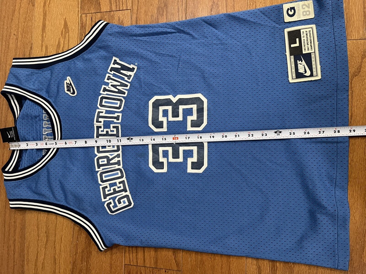 NIKE GEORGETOWN 33 Ewing XL ユニフォーム RARE NCAA Basketball Jersey Georgetown #33 Patrick Ewing
