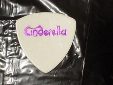 CINDERELLA 80's 90's Hair Band Jeff Labar Signature Concert Tour GUITAR PICK