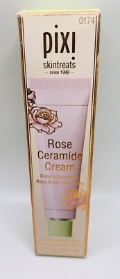 PIXI Skintreats Rose Ceramide Cream Intensive Moisturizer 1.7 oz (50 ml) 