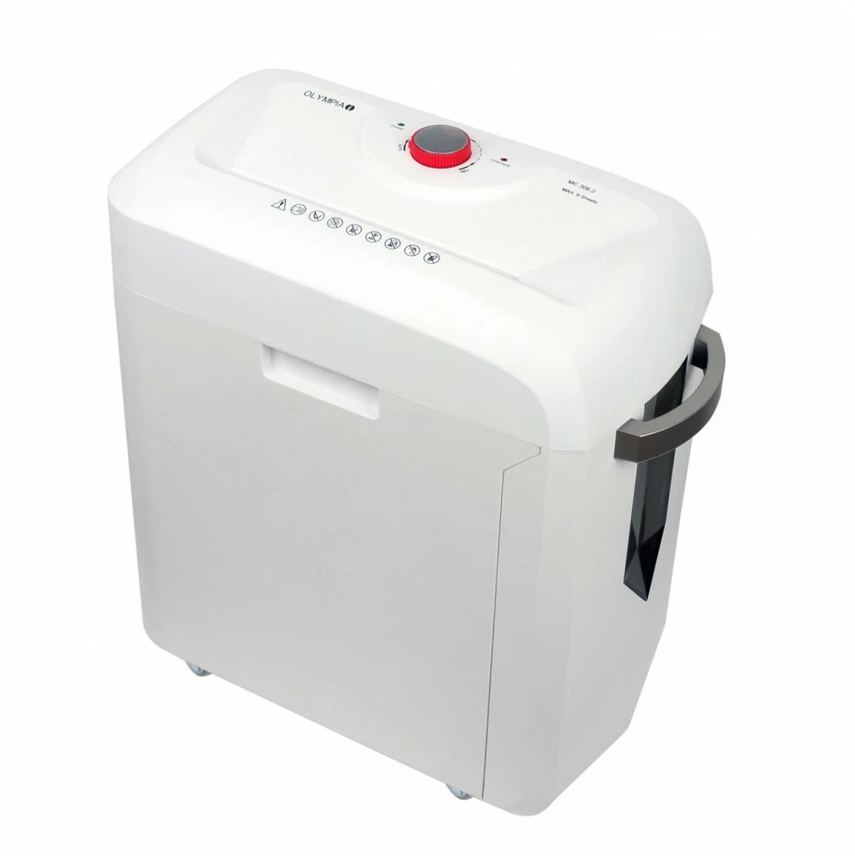 Professioneller Aktenvernichter Partikelschnitt Mikro Cut MC 306.2 von Olympia