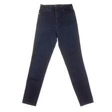 Nasty Gal Skinny Blue Jeans Womens 27 Dark Blue Made in USA