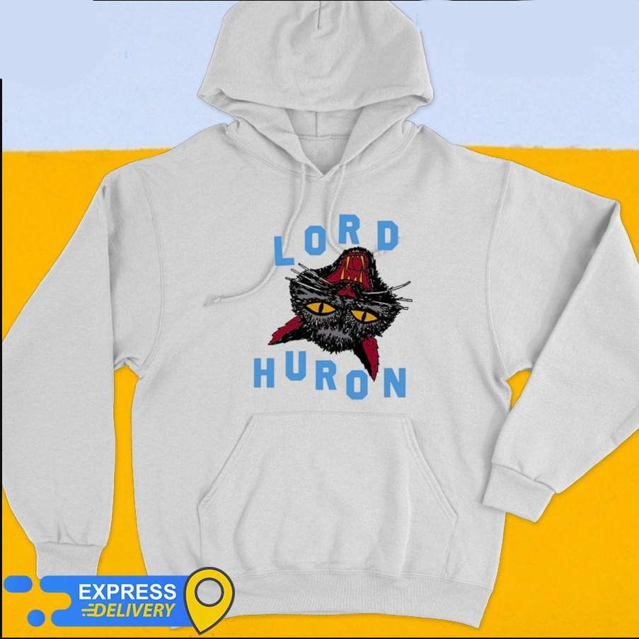 Lord Huron Upside Down Cat Ringer Hoodie, gift for fans