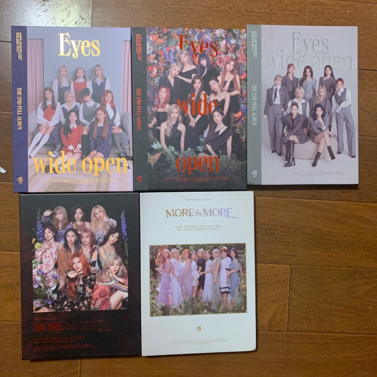 TWICE アルバムセット Eyes Wide Open More & More official twice album select member eyes wide open more and