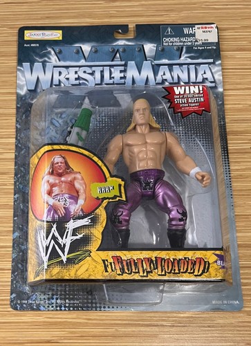 WWF JAKKS HHH WRESTLEMANIA XV FULLY LOADED WRESTLING FIGURE WWE