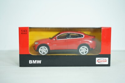 RASTAR Diecast 1:43 Scale BMW X6 SUV Item No. 33700 New S1