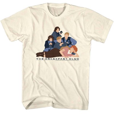 Breakfast Club Vector Club Natural Adult T-Shirt