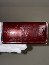 Louis Vuitton Monogram Vernis Bordeaux 4 Ring Key Case Holder