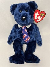 Pops UK The Bear Ty Beanie Babies Baby Exclusive 2002