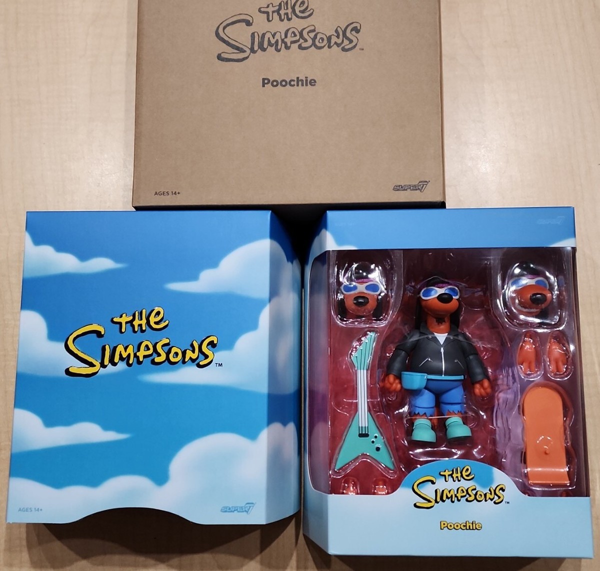チ*ꕤ様 ホプシー8号① Super 7 Ultimates 7-inch Series The Simpsons - Poochie Figure | eBay