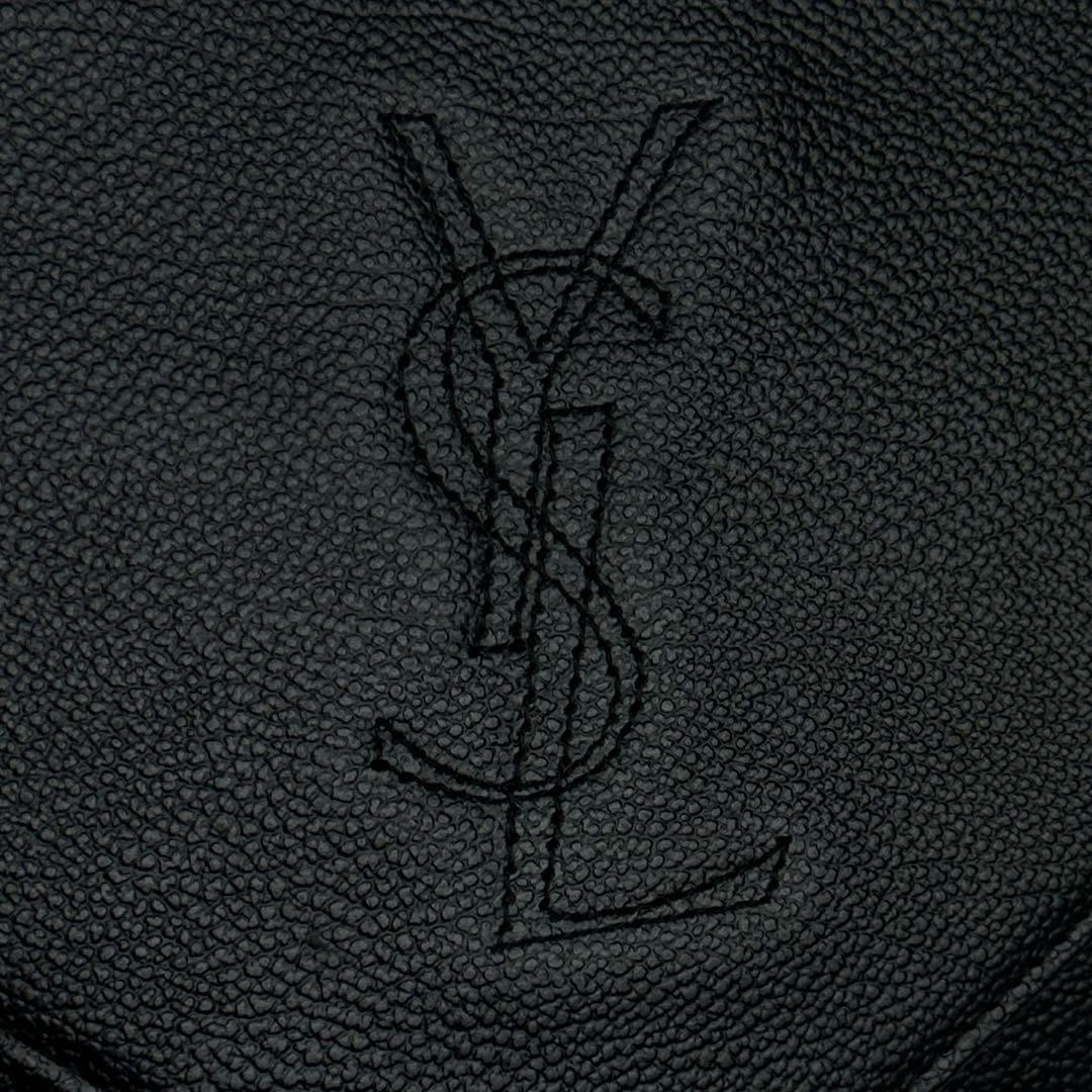 Borsa a tracolla Yves Saint Laurent YSL pelle cucita nera n ottime condizioni