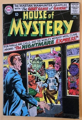 House of Mystery #155 G/VG (3.0) Human Hurricane App! Red Tornado Prototype! DC