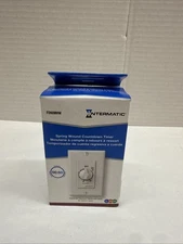 INTERMATIC FD60MHW Spring-Wound Timer, White, 277V AC 38D061