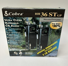 Set Of 2 Cobra HH36ST Ultra Clear Handheld 40 Channel CN Radios New In Box
