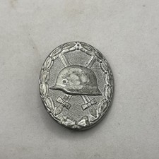 Verwundetenabzeichen in Silber - entnazifiziert - Hersteller 127 - WH/WK II Top