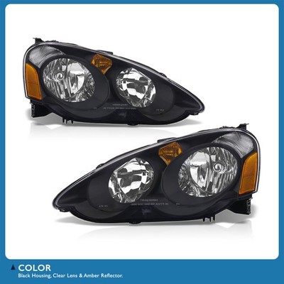 For 02-04 Acura RSX DC5 JDM Replacement Headlights Lamps Left+