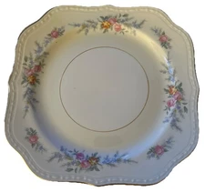 4~ Vtg HOMER LAUGHLIN Eggshell GEORGIAN Floral Dinnerware: SALAD/LUNCHEON PLATES