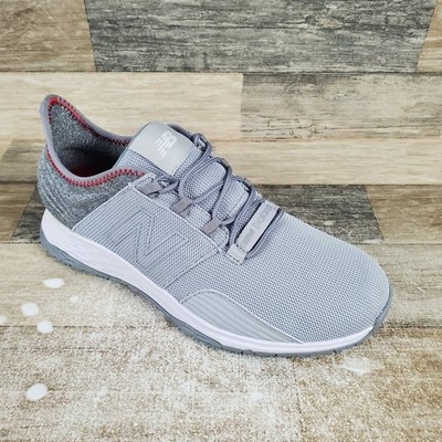 New Balance Fresh Foam Roav Mens Golf Shoe Sz 9D Gray Spikeless Lace Up Sneakers