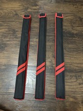 Palos de Bambú Escrima con Estuches de Transporte y Cuchillo de Madera Entrenamiento Artes Marciales