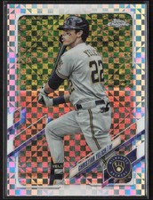 2021 Topps Chrome #18 Christian Yelich X-Fractor