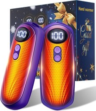 Funaudio Hand Warmers Rechargeable 2 Pack - 6000mAh Electric AI Handwarmers w...
