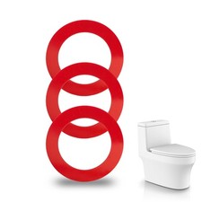 3 PCS Flush Valve Seal for Mansfield Toilet Tank Gasket 210 211 Repairs Red