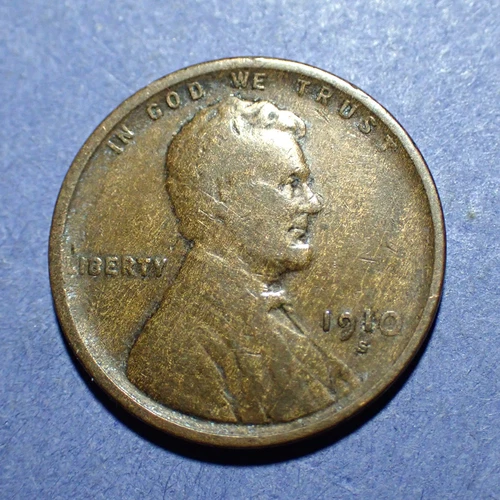 1910-S Lincoln cent  Fine