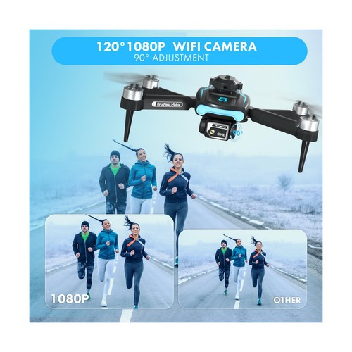 Drohne mit Kamera für Erwachsene 1080P HD, Mini Drohne mit Hindernisvermeidung 50 M... - Bild 6 von 9