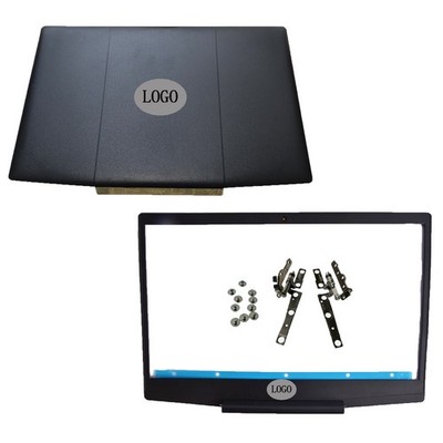 LCD Back Cover Front Bezel Hinges + 10 Screws For Dell G3 3590 G3 15 3590 0747KP