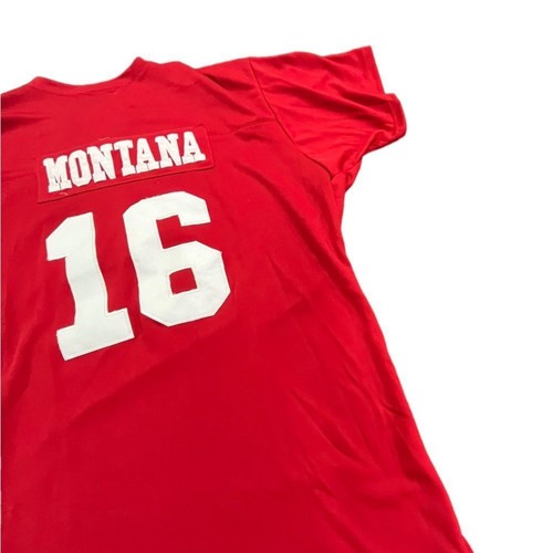 Y2K San Francisco 49ers Joe Montana Mitchell & Ness Jersey Sz 3XL - Picture 6 of 8