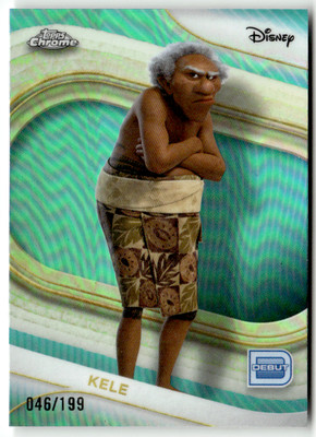 Topps Disney Chrome 2025 No. 13 Kele Aqua Refractor 46/199