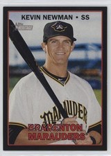 2016 Topps Heritage Minor League Edition Black Border 1/1 Kevin Newman #7 g2d