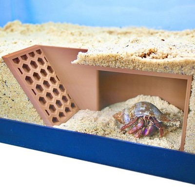Hermit Crab Underground Cave Climbing Enrichment Tank Decor