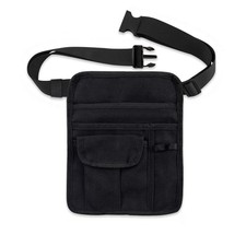 Waitress Apron Server Pouch Restaurant Waist Money Bag Pockets Tablet Holder