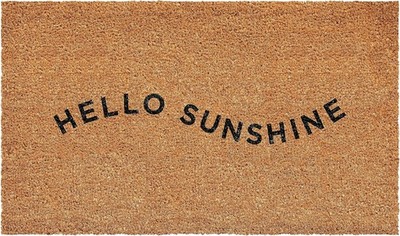 oway Mills 111982436 Hello Sunshine Doormat 24'' x 36''